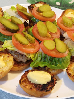 Una foto de Mini hamburguesas