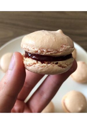 Une photo de Macarons à la meringue française 🇫🇷