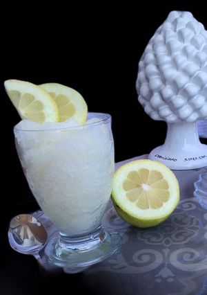 A picture of Sicilian Lemon Granita.