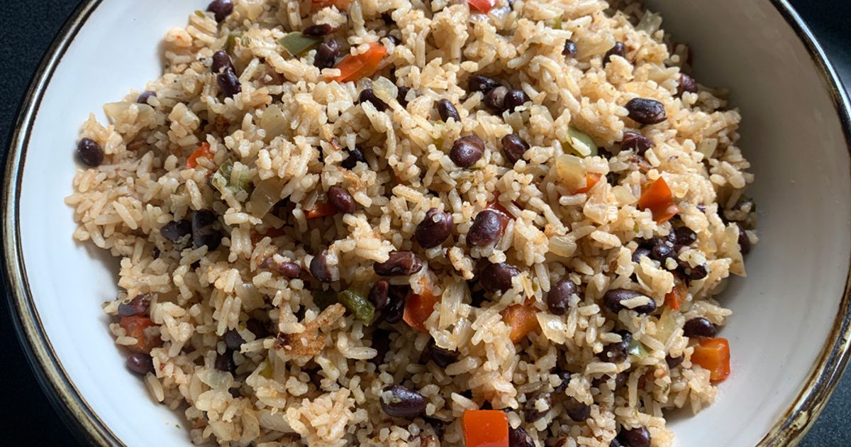 Cuban Inspired Black Bean Rice Recipe by Hiroko Liston - Cookpad