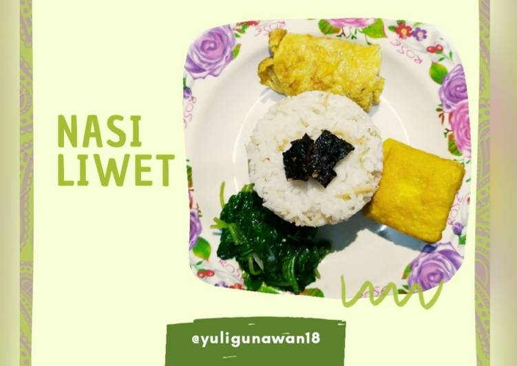 Nasi Liwet Teri Rice Cooker