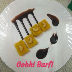 A picture of Gobhi Barfi.