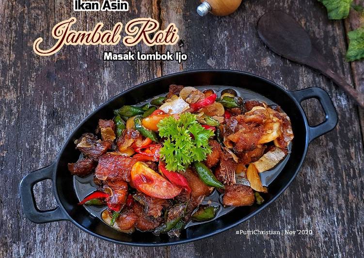 Ikan asin Jambal Roti Masak Lombok Ijo