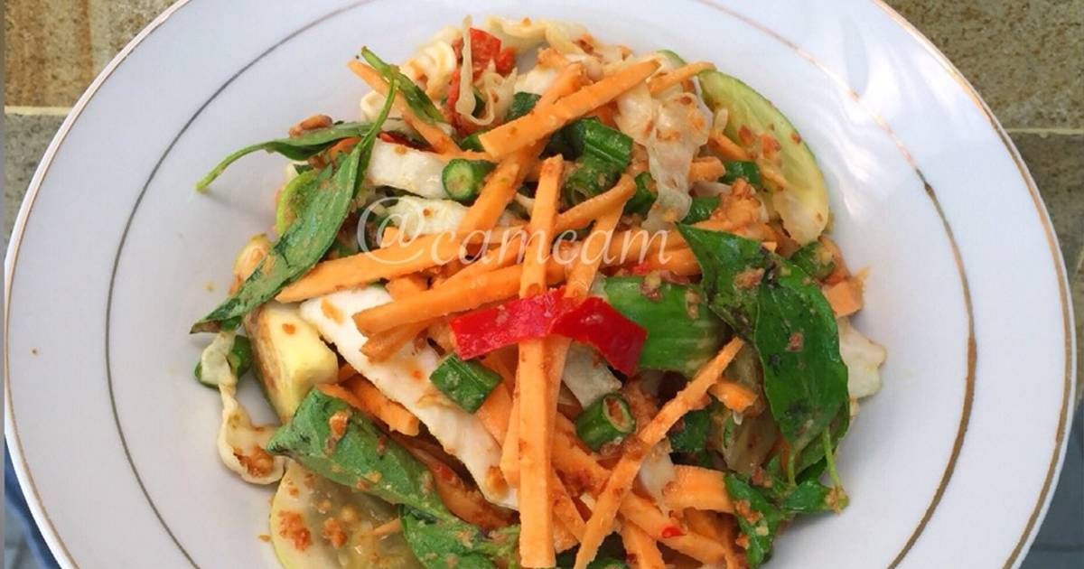 Resep Karedok Salad Sunda Oleh Camcam Sukmaloka Cookpad