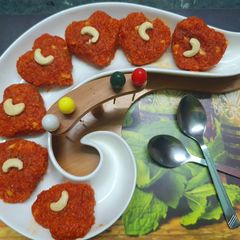Shahi Gajar Halwa with Rabri A picture of Shahi Gajar Halwa with Rabri.