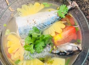 Hình của món Canh cá nấu thơm,cà 🍍🍅.