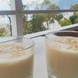 Batido canario de plátano y melón
