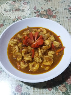 Foto resep Udang asam manis