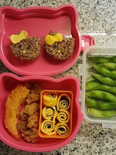 Foto resep Bekal Anak : telur, nori & ebi furai