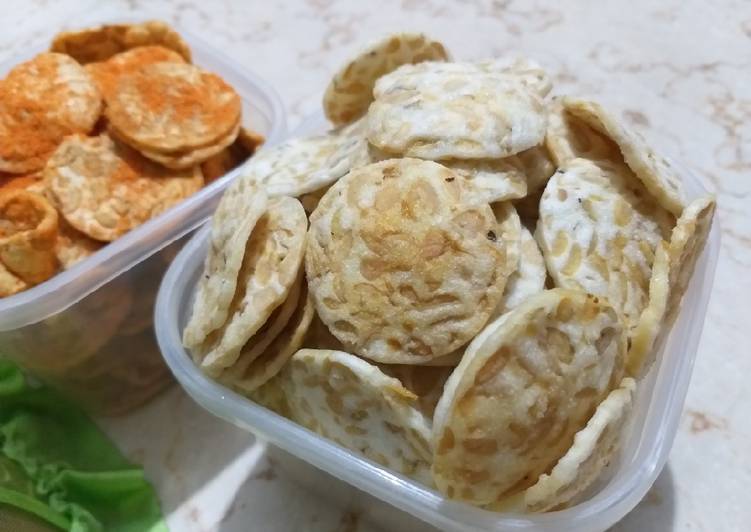 Kripik tempe tapioka Homemade+step by step