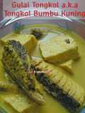 Gulai Tongkol (tanpa santan) a.k.a Tongkol Bumbu Kuning