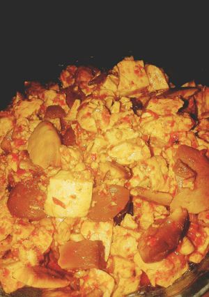 Foto resep Keluak Tahu Cabai Merah (Simple Cook)