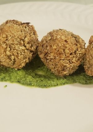 Una foto de Berenjenas rellenas