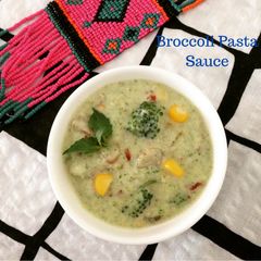 Broccoli Cream Pasta Sauce A picture of Broccoli Cream Pasta Sauce.