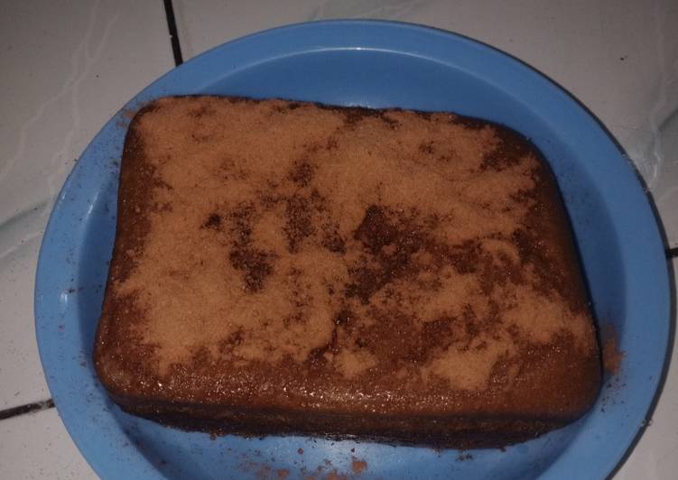 Langkah Mudah untuk Menyiapkan Bolu milo tanpa oven, Enak Banget