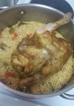 A picture of Arabic Mandi.. my version.