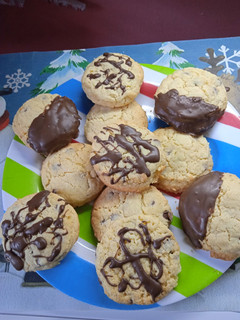 Una foto de Galletitas con chip de chocolate