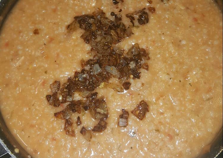 شوربة الجريش الأحمر السعودية