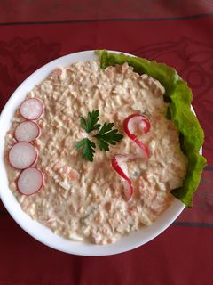 Majonéz nélküli franciasaláta recept fotója