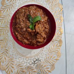 A picture of Chicken kadai.