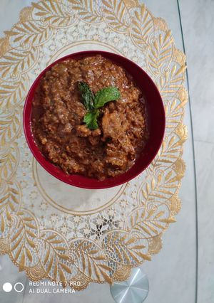 A picture of Chicken kadai.
