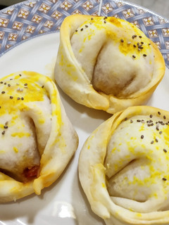 Una foto de Empanadas de berenjena: sin gluten, sin lácteos, sin huevo 🥟