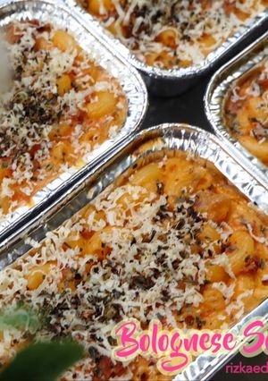 Foto resep Bolognese Schotel Ala Tintinrayner |Creamy,Cheesy,Spicy! 💕