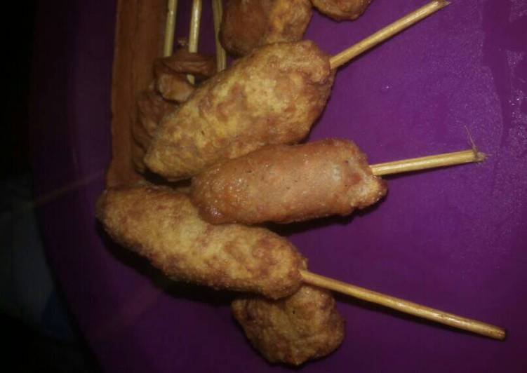 Recipe of Royal Sate Sosis nikmat🍡🍡
