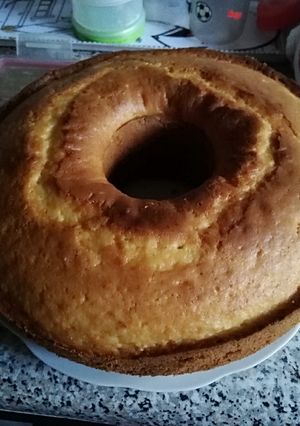 Una foto de Queque tradicional hecho con margarina