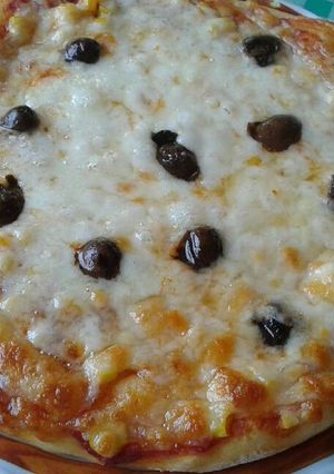 A picture of Pizza dough.