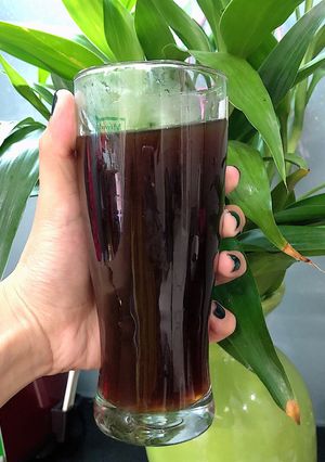 Hình của món Nước mát rong biển La Hán quả.