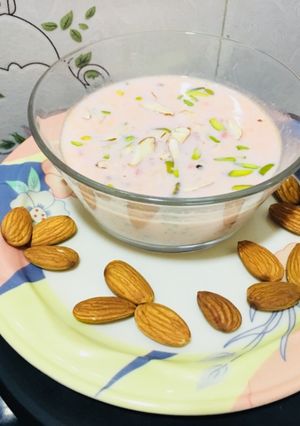 A picture of Watermelon kheer.