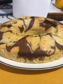 Una foto de Torta marmolada