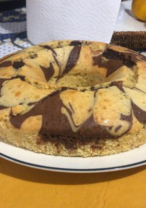 Una foto de Torta marmolada