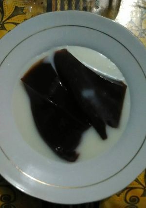 Foto resep Puding jelly soklat nyes vla vanila ala rere marere 😂