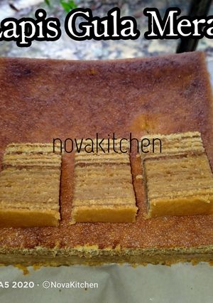 Foto resep Lapis Gula Merah (Gula Aren)