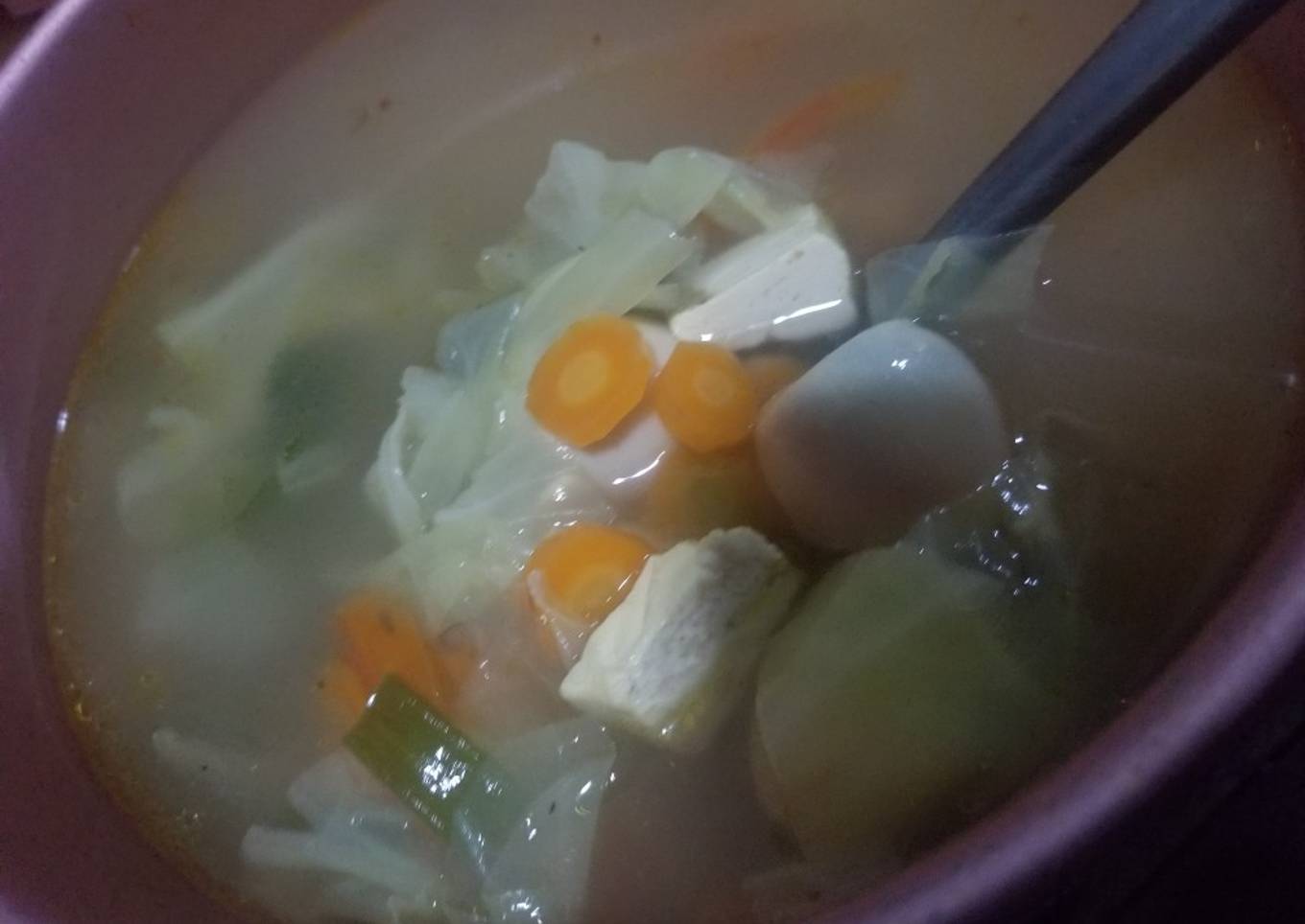 Sup tahu telur