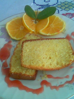 Una foto de Panque de naranja