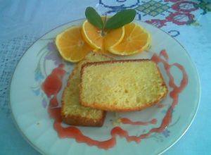 Una foto de Panque de naranja