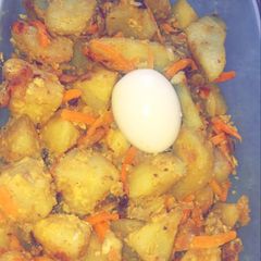 A picture of Sweet potato stir fry.