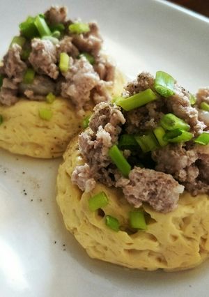 รูปของ ไข่ตุ๋นหมูสับ (ไมโครเวฟ)