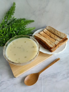 Foto resep Sup cream Jamur dan Croutons