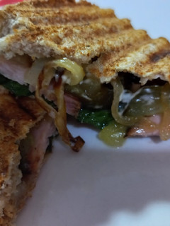 Una foto de Sándwich de cañón de cerdo ahumado