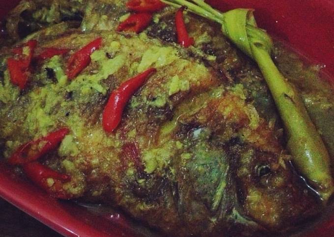 Langkah Mudah untuk Menyiapkan Nila Bumbu Kuning yang Lezat Sekali