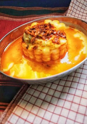 हेल्दी महाराष्ट्रीयन भुट्टा कढ़ी(healthy maharastrian bhutta kadhi recipe in hindi) रेसिपी मुख्य फोटो
