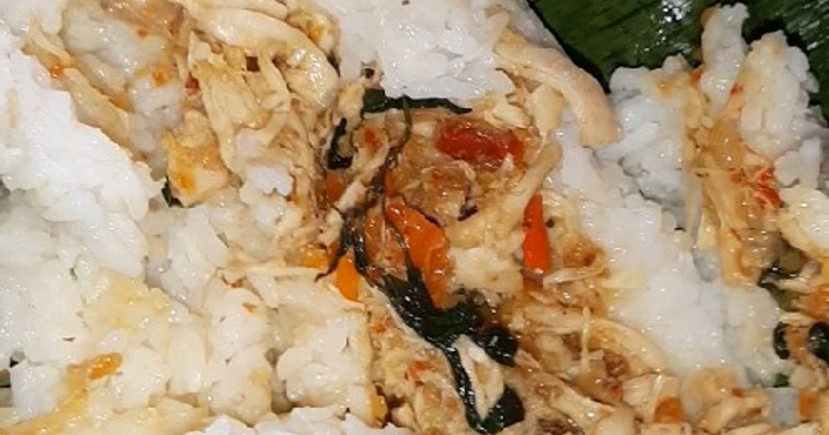 1 451 resep nasi bakar kemangi  enak dan sederhana Cookpad