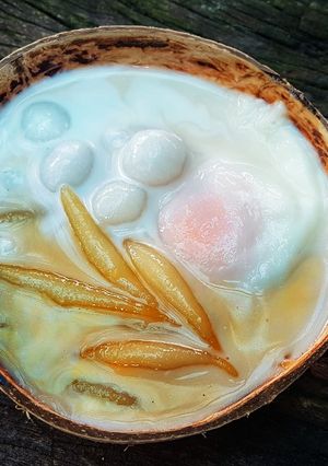 รูปของ ขนมแชงม้า หรือ ขนมปลากริมไข่เต่า