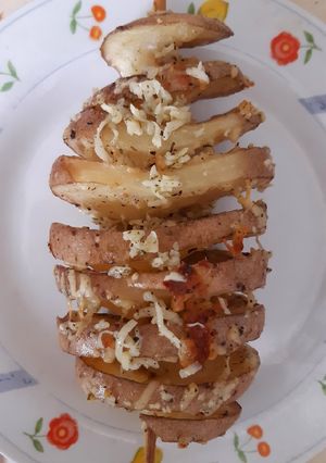 Una foto de Papas Tornado al Horno 🍟😊