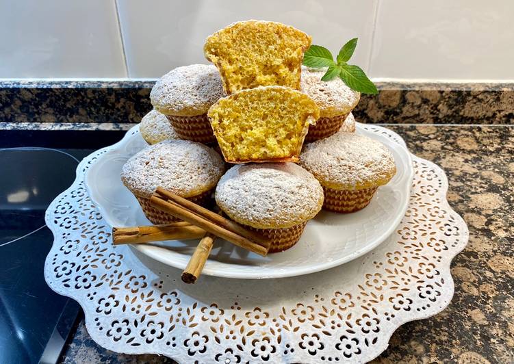 Muffin de calabaza y canela
