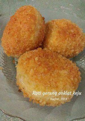 Foto resep Roti Goreng Cokelat Keju